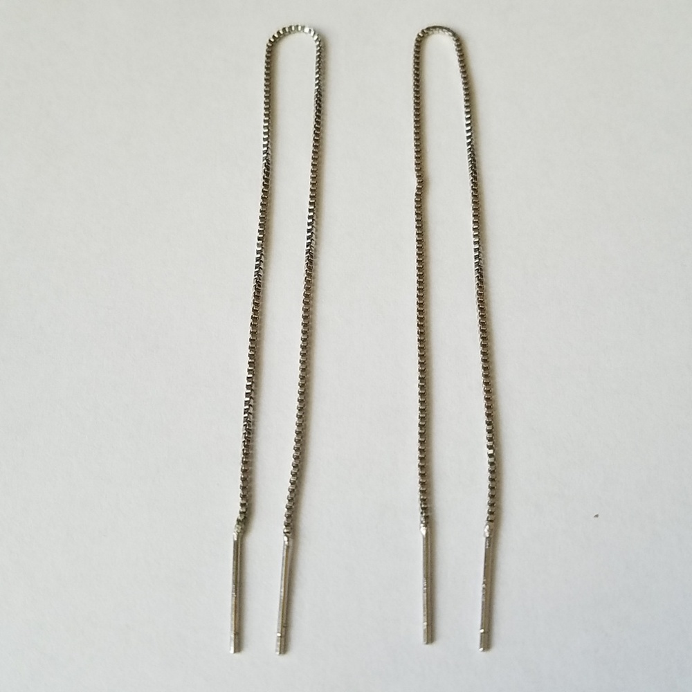 Dropthrough earrings